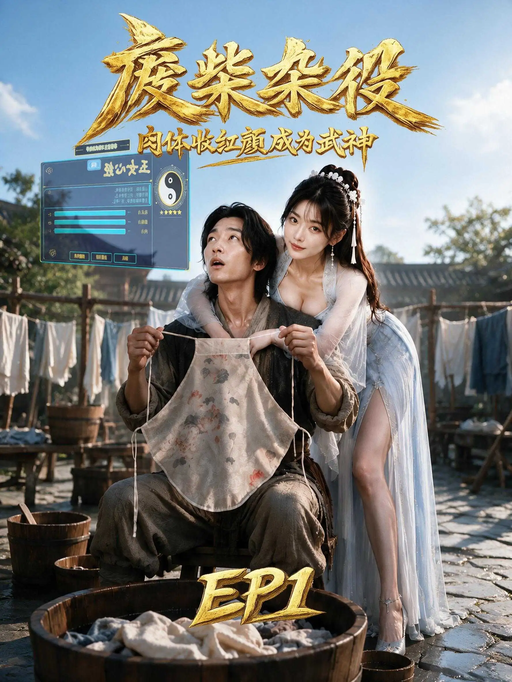 短剧《废柴杂役》封面